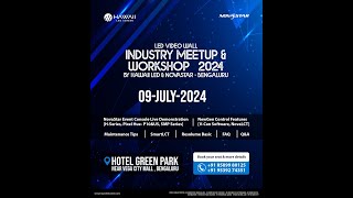 Hawaii LED Screen And NovaStar Workshop 2024 Bangalore [upl. by Gnel]