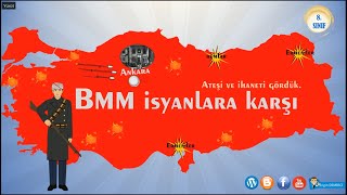 8Sınıf TBMMye Karşı Çıkan Ayaklanmalar [upl. by Pattie]