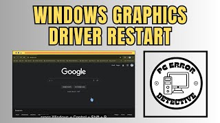 How to Restart the Graphics Driver on Windows [upl. by Gader910]