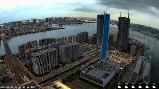 Tokyo Live Camera Harumi flag 晴海フラッグ Toyosu 豊洲市場 Odaiba お台場 ライブカメラ [upl. by Philbrook]