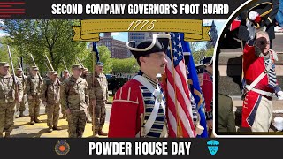 Second Company Governors Foot Guard Powder House Day 2023 4K [upl. by Kaplan791]