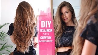 › DIY ‣ ECLAIRCIR SES CHEVEUX NATURELLEMENT  Laura MILOW [upl. by Evin]