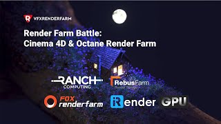 Render Farm Battle  Cinema 4D amp Octane render farm [upl. by Bouton]