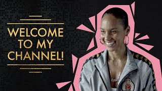 Alicia Keys Welcome to My Channel [upl. by Itsyrk]