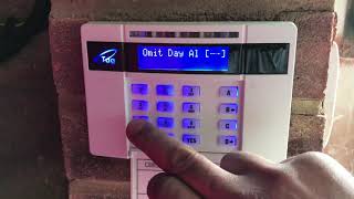 How to Omit a zone with a Pyronix EnforcerEuro Panel [upl. by Anas]