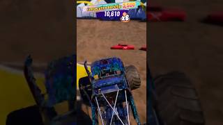 Monster Jam SHOWDOWN BAD COMPANY Monster Truck FREESTYLE RRC Family Gaming Shorts [upl. by Naols537]