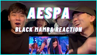 aespa 에스파 Black Mamba MV REACTION  omg [upl. by Kieran]