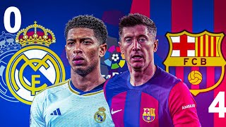 real madrid last match full highlights Barcelona vs Real Madrid highlight [upl. by Johannes]