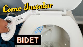 Como Instalar Un Bidet Facil Simple [upl. by Inoek]