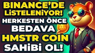 Binance Launchpool Hamster Combat Ön Satış Fırsatı  Bedava HMSTR Coin Airdrop Nasıl Alınır [upl. by Ahsinotna]