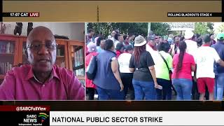 Impact of Nehawu strike on the health sector Dr Percy Mahlathi [upl. by Nyrual]