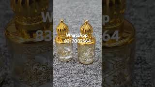 10 to 12 ml golden bottle Attar bottle Fancy bottle beautiful bottles in wholesale for Mumbai [upl. by Ahsoj]