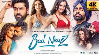 BAD NEWZ  FULL MOVIE 4K HD FACTS  Vicky Kaushal  Triptii Dimri  Ammy Virk  Anand TiwariKaran [upl. by Eifos]