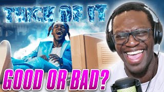 DEJI REACTS TO KSI  Thick Of It feat Trippie Redd [upl. by Gae]