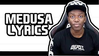 KSI  MEDUSA Official Lyrics [upl. by Hajed765]