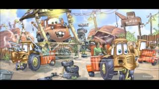 Maters Junkyard Jamboree Theme Song Carsland [upl. by Skcirdnek]