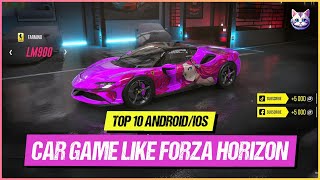 10 Car Games Like Forza Horizon For Android amp iOS 2024  High Graphics Racing Games [upl. by Terej]