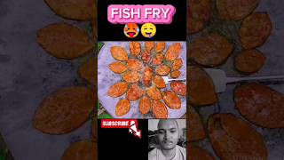 FISHFRY🤤😵‍💫  cooking fish fry  fishfry recipe cooking food shorts Comedybhubon [upl. by Merry]