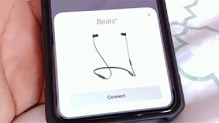 How to pair Beats X wireless to Iphone XS Max phone [upl. by Roee619]