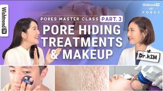 The Best Makeup to Hide Large Pores Makeup Tips amp Pore Shrinking Treatments For Smooth Skin [upl. by Chery]