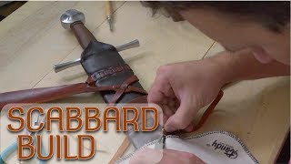 Medieval Scabbard Build [upl. by Dwane]