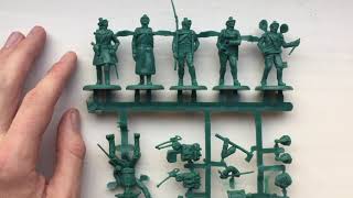 Hat Napoleonic Austrian Command 9328 Test sprue REVIEW [upl. by Redd610]