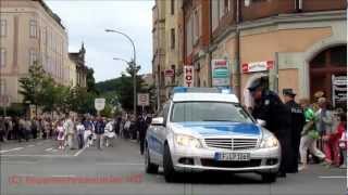 2012 06 17 Polizei  Rettungsambulanz  FF Greiz beim Park und Schlossfest Greiz [upl. by Suiremed]