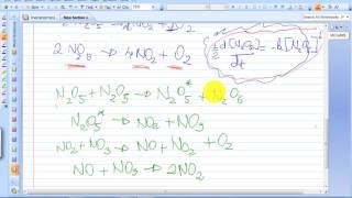 Cinética Química  mecanismos de reação parte 1 [upl. by Etterraj]