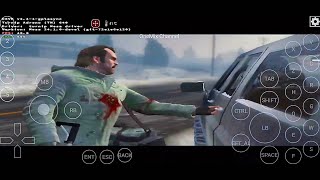 Grand Theft Auto V【BOX64DROID NATIVE】SD855【NO ROOT】Emulator PC For ANDROID [upl. by Nitsraek]