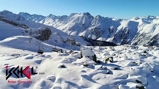 Drohnen Snowupdate 30122019 IschglSamnaun Silvretta Arena [upl. by Stormy625]