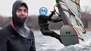 This Windsurf Session Almost Didn´t Happen🥶 [upl. by Weisbart]