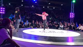 Nothing2Looz Kids Battle Final 2017 Bgirl Terra vs Demani [upl. by Krissy743]