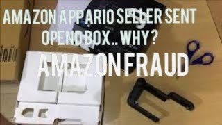 Amazon sent me REUSED PRODUCT Amazon seller name Appario Retail Private Ltd WHYpart 1 [upl. by Coletta]