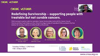 Redefining survivorship – supporting people with treatable but not curable cancers 720p [upl. by Oknuj]