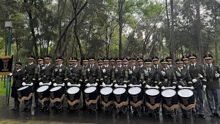 Banda de Guerra UABC Ensenada Calderon 2024 rutina libre [upl. by Worden]