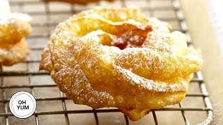 Professional Baker Teaches You How To Make CRULLERS [upl. by Ocsicnarf]