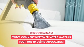 Voici comment nettoyer votre matelas pour une hygiène impeccable [upl. by Tsirc]