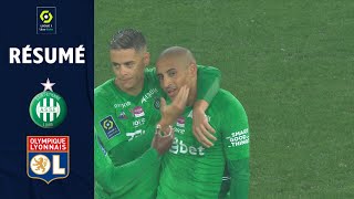 AS SAINTÉTIENNE  OLYMPIQUE LYONNAIS 1  1  Résumé  ASSE  OL  20212022 [upl. by Aneele189]