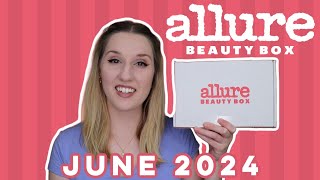 Allure Beauty Box  June 2024 [upl. by Arramas]