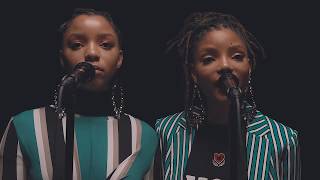 Chloe x Halle  Cool People  Official Music Video Live [upl. by Hahsia]