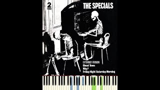 The Specials  Ghost Town Piano Cover [upl. by Tichonn]