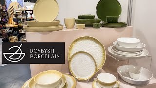 DOVBYSH PORCELAIN и не только на выставке Декора и Посуды  КИЕВ сентябрь 2024 [upl. by Mauve]