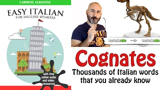 Learning Italian  Thousands of words you already know but you dont know it Cognates [upl. by Silirama]