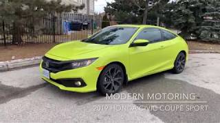 Perks Quirks amp Irks  2019 Honda Civic Coupe Sport  New Trim [upl. by Ahslek751]