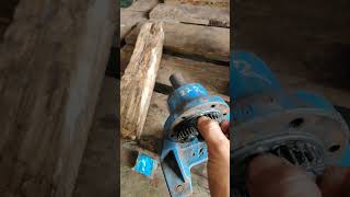 gear motor gear box repair gearmotor shorts [upl. by Ahsiemak]