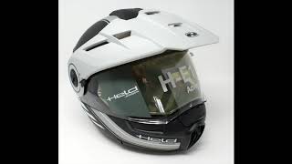 Held by Schuberth H E1 Adventure Flipup helmet [upl. by Durgy52]