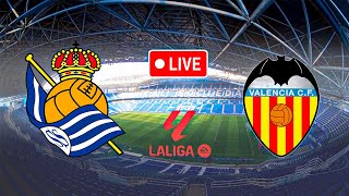 🔴 LIVE Real Sociedad vs Valencia CF  La Liga 2425  Live Stream  eFootball Game [upl. by Alidia438]