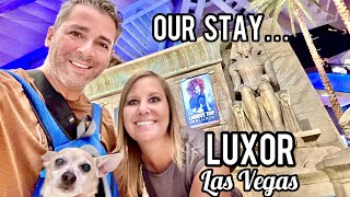 Two Night Stay LUXOR Las Vegas  Everything YOU Need to Know [upl. by Ratha]