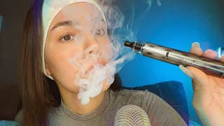 АСМР Вейп паровая терапия  болталка 💨 ASMR Vaping Cloud Therapy [upl. by Marylee105]