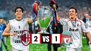 Ac Milan vs Liverpool 21 Champions League Final 2007 [upl. by Senn]